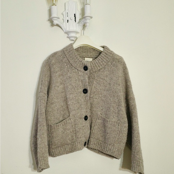 SOLD! Babaa cardigan no23 mist - Picture 5 of 7